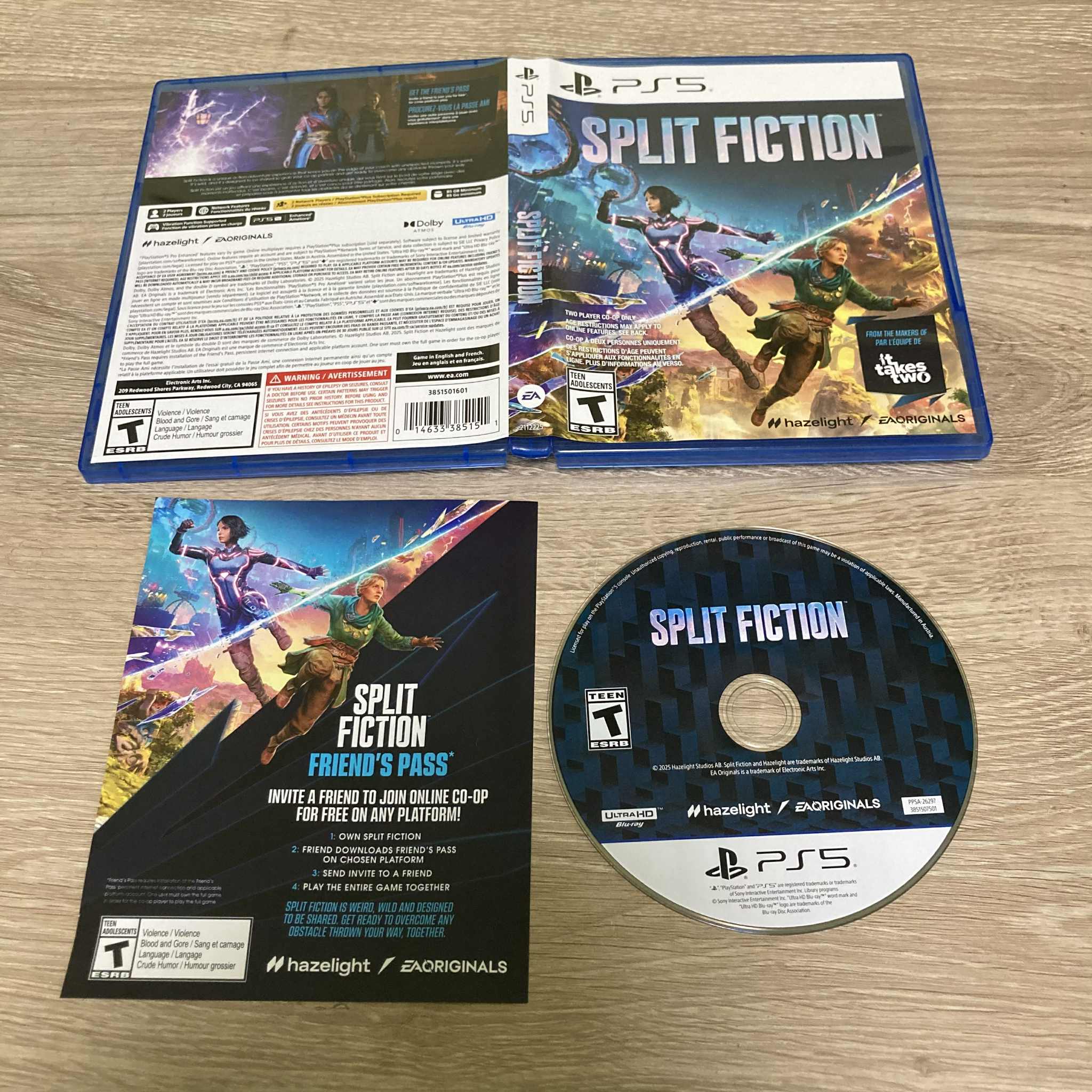 Split Fiction Playstation 5