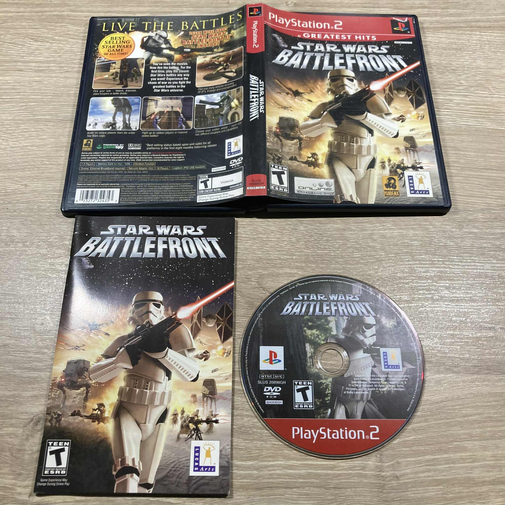 Star Wars Battlefront 2 [Greatest Hits] Playstation 2