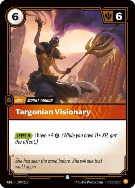 Targonian Visionary (098/219) (UNL)