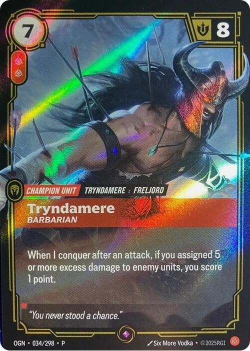 Tryndamere - Barbarian (034/298)