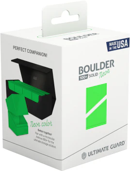 UG DECK CASE BOULDER 100+ NEON GREEN