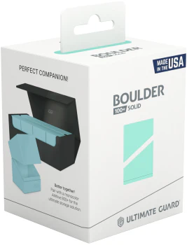 UG DECK CASE BOULDER 100+ PASTEL SOLID MINT GREEN