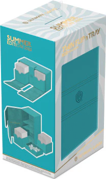 UG FLIP N TRAY DECK CASE 200+ SUMMER EDITION LAGOON