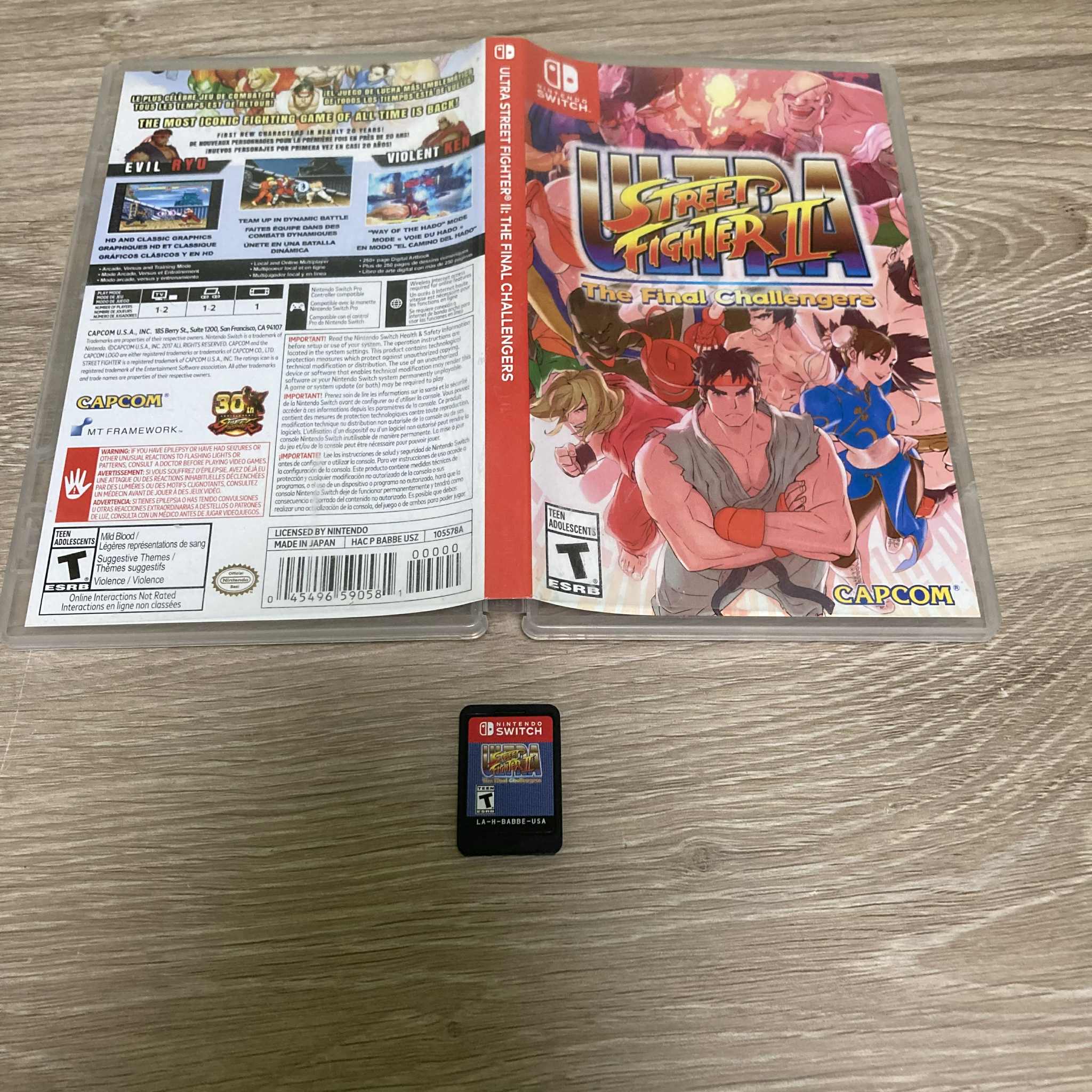 Ultra Street Fighter II: The Final Challengers Nintendo Switch