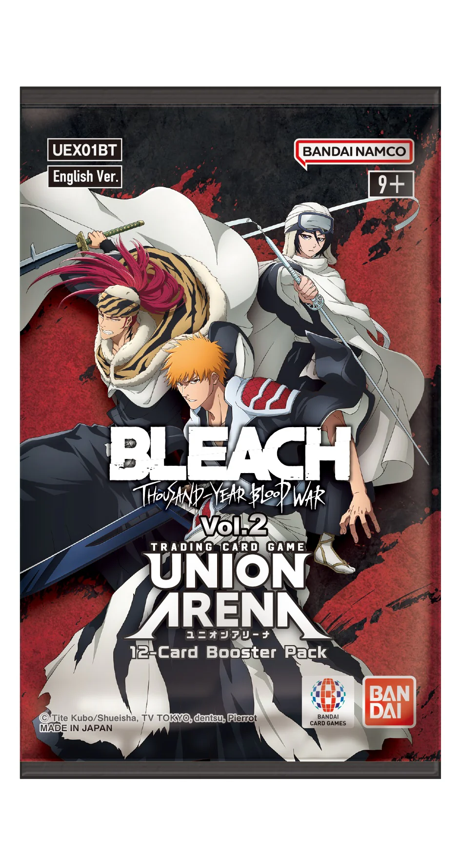 UNION ARENA BLEACH THOUSAND YEAR BLOOD WAR VOLUME 2 BOOSTER PACK