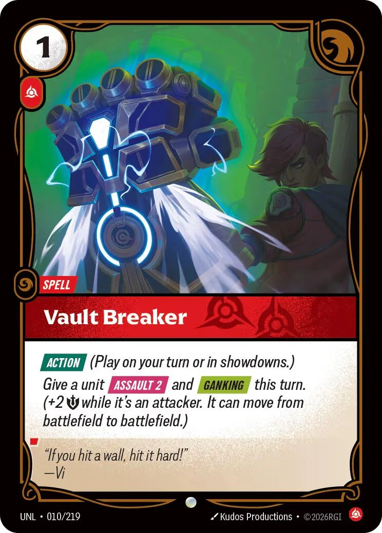 Vault Breaker (010/219) (UNL)