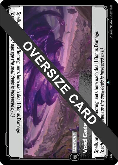 Void Gate (Oversized) (296/298) (OGS:PG)