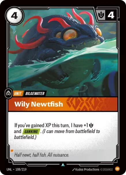 Wily Newtfish (108/219) (UNL)