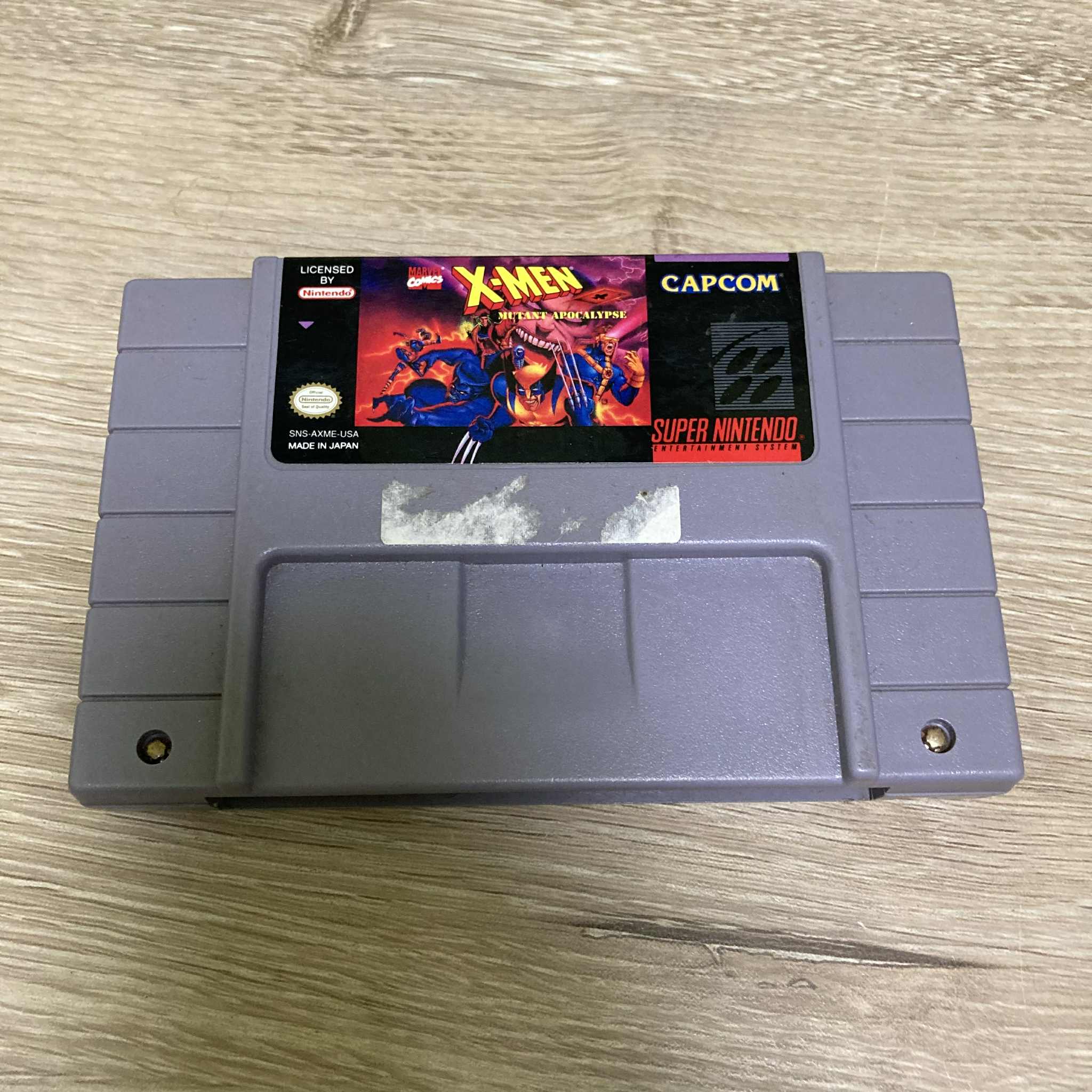X-Men Mutant Apocalypse Super Nintendo