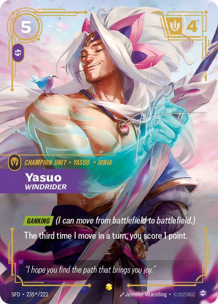 Yasuo - Windrider (Signature) (235*/221)