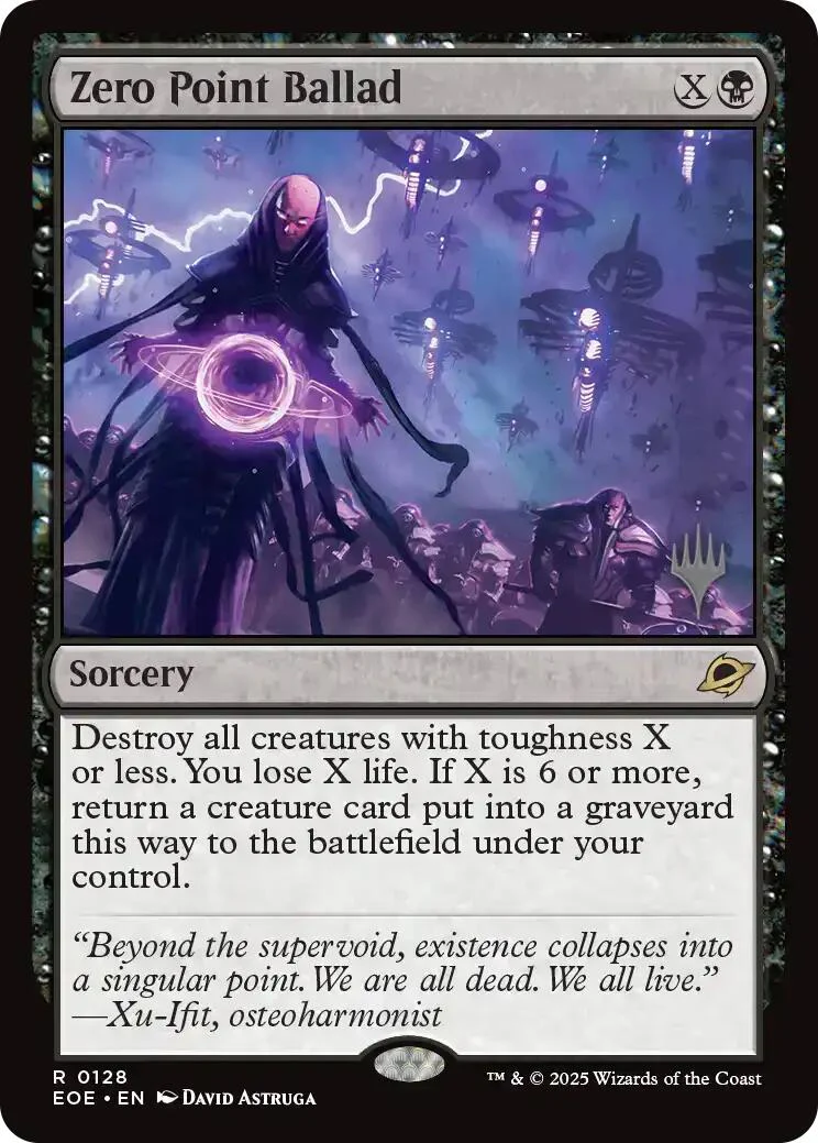 Zero Point Ballad (Promo Pack) [Edge of Eternities Promo Pack]